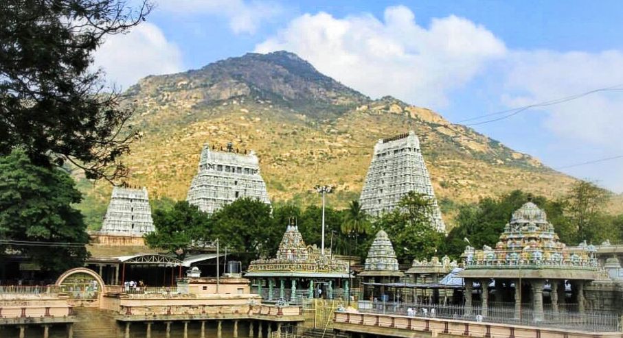 Храм Arunachaleshwara - Тируваннамалай-Огонь
